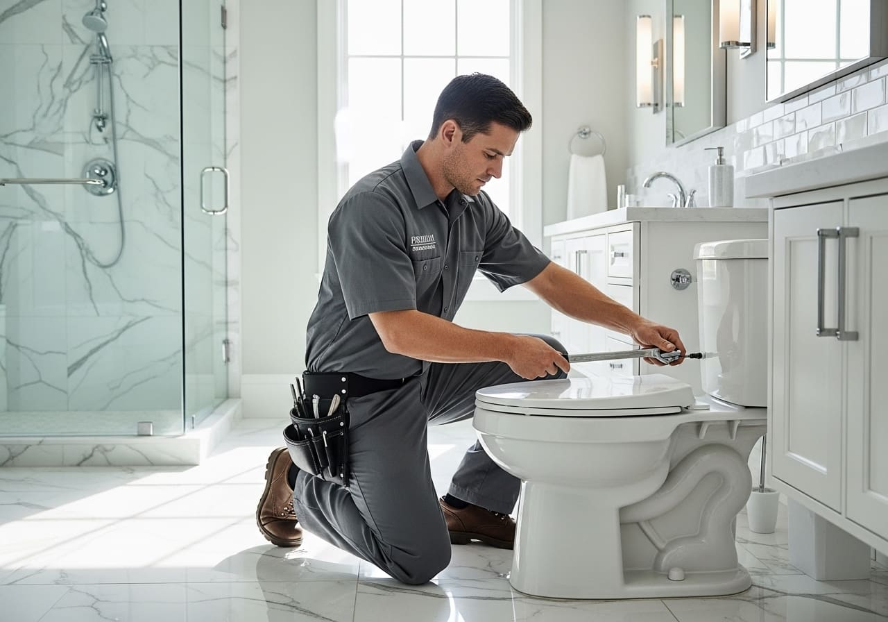 Toilet Repair & Installation in Anson
